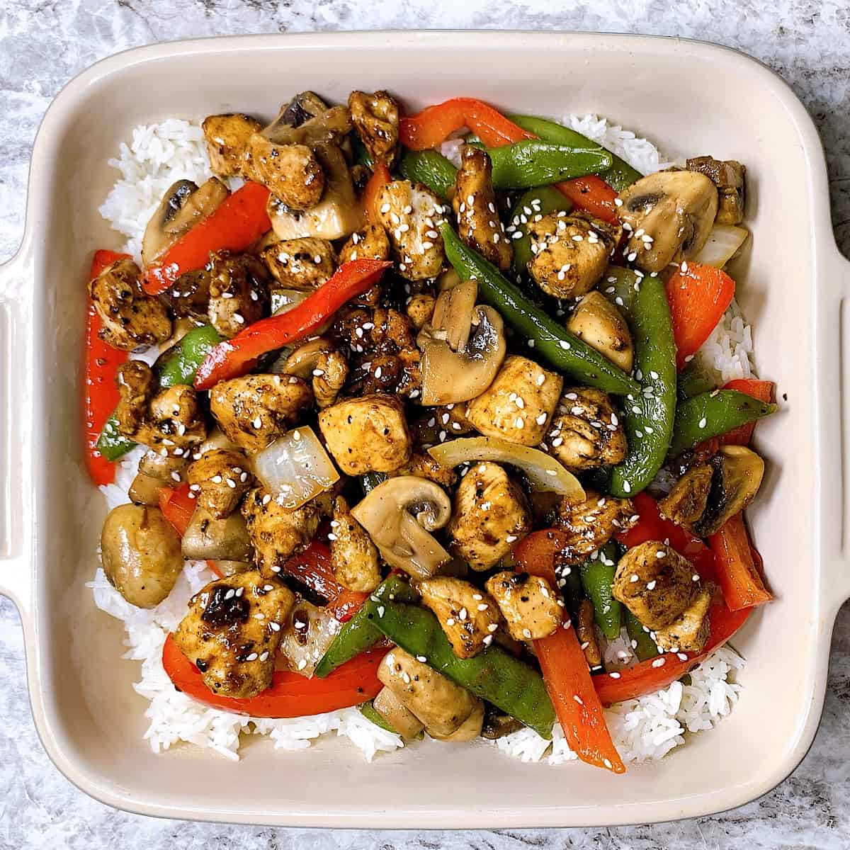 Teriyaki Chicken Stir Fry
