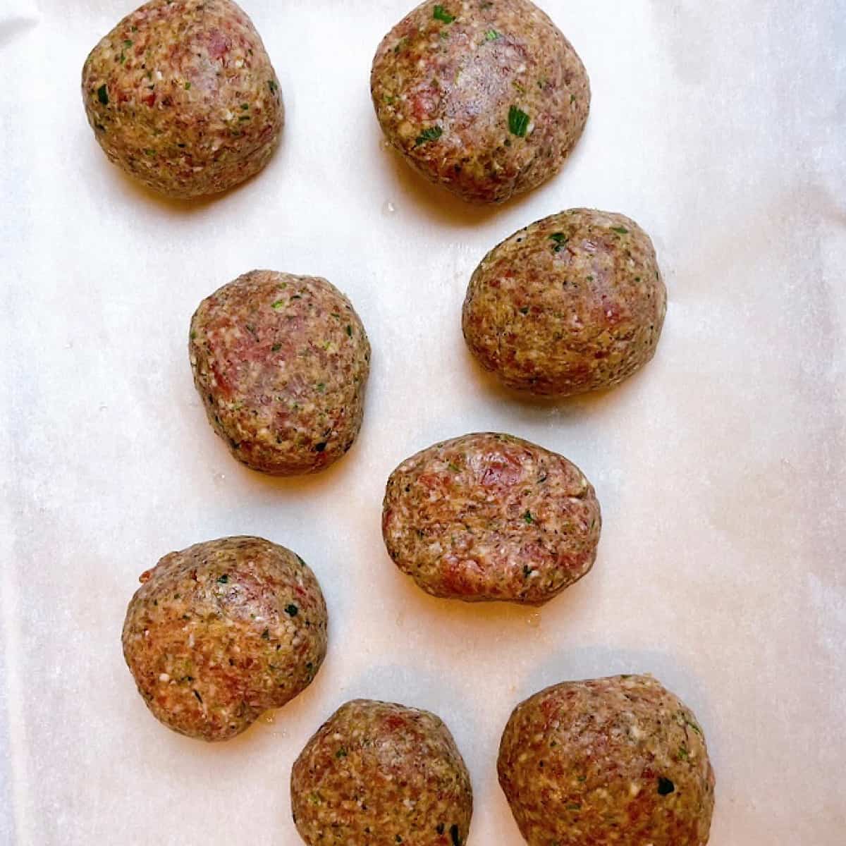 8 meatballs
