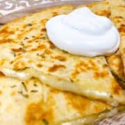 close up of cheese quesadilla feature image