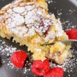 Delicious Lemon Ricotta Cake with Fresh Raspberries feature image
