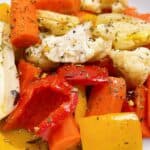 Easy Italian Style Giardiniera Recipe feature image close up