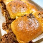 Sloppy Joe sliders feature image close up