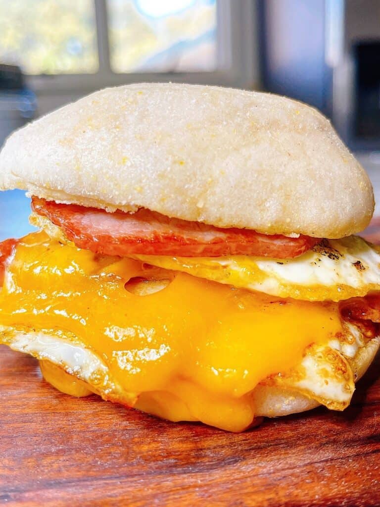bacon-egg-and-cheese-english-muffin-powell-family-cooking