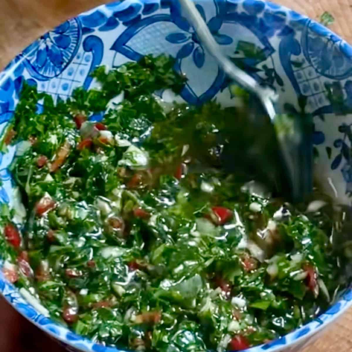 Cilantro Chimichurri Sauce Recipe | Powell Family Cooking